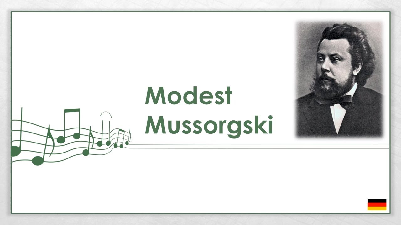 Modest Mussorgski einfach und kurz erklärt (DE)