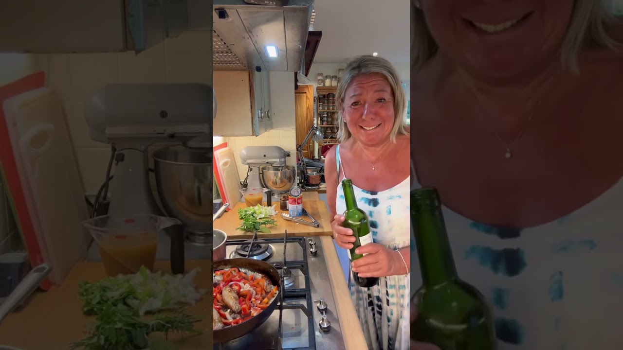 Sausages with Pulses in a Smokey Sauce