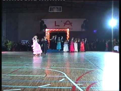 CAMPEONATO ESPAÑA 09 BAILE DE HONOR OSCAR HERRERA Y MARIBEL GOMEZ