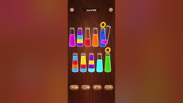 103 lvl color water sort game #colorwatergame #asmr #games #gameout