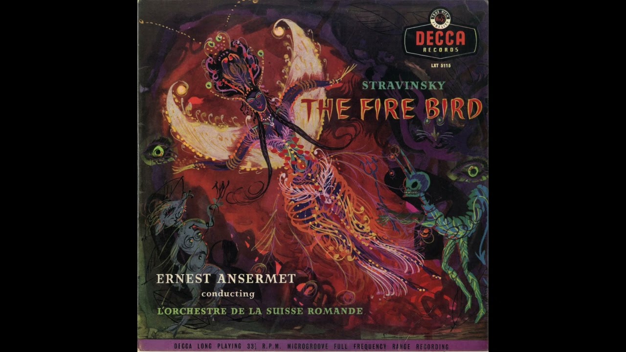 レア　廃版　エルネスト・アンセルメ　バレエ音楽　火の鳥　全曲 Silent Tone Record/ストラヴィンスキー:火の鳥/エルネスト