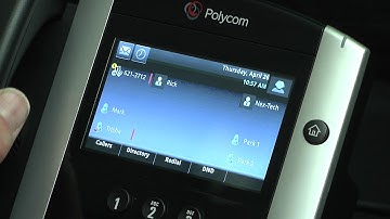 Hosted: Quick Blind Transfer Polycom VVX 600 Phone