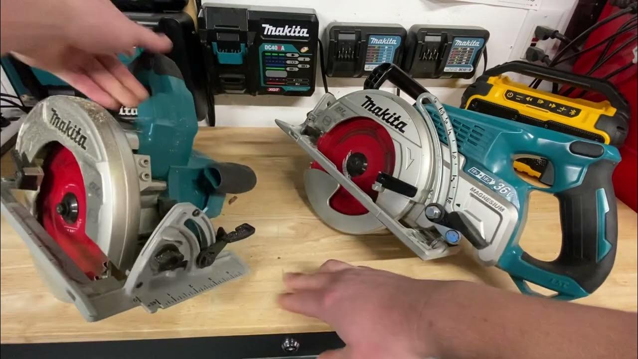 Makita 36v Top Handle VS Rear Handle Circular Saws, which to pick