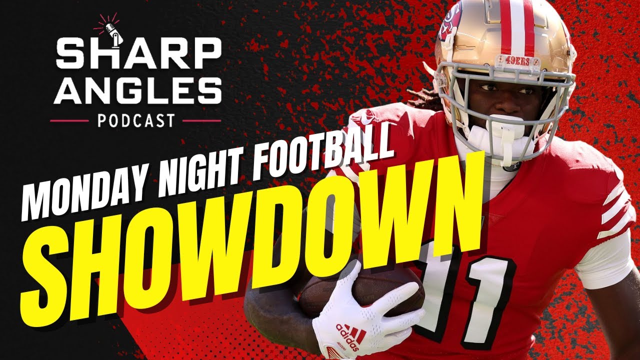 Monday Night Football DFS Showdown Preview | 49ers @ Vikings | Sharp Angles Podcast | Adam Wilde