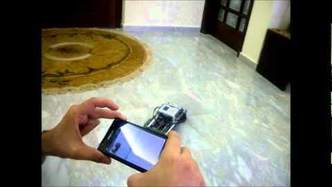 NXT Car Controlled by Android.wmv