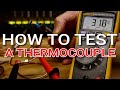 HOW TO TEST A Thermocouple with a Multimeter || LondonGAS