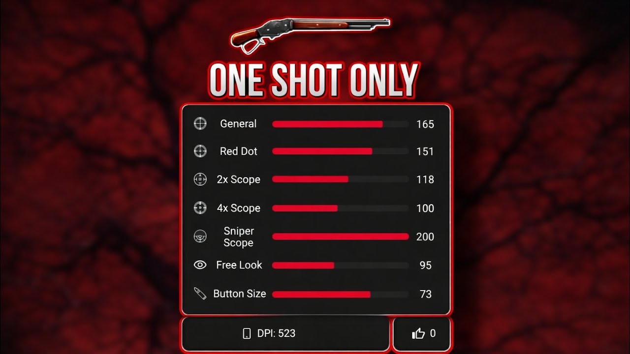Free Fire Headshot Setting After Ob51 Update 2026⚡Best Sensitivity Settings ⚙️| Sensitivity Setting 