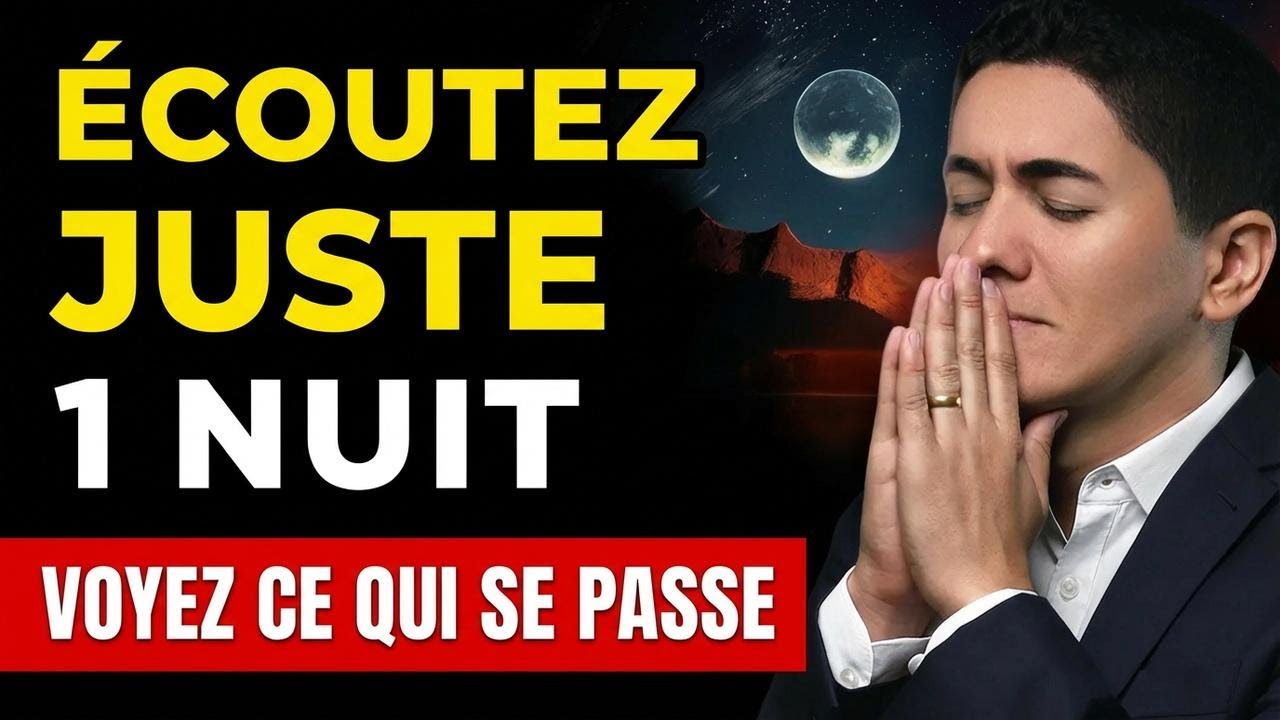 Puissante prière du soir pour un sommeil profond – Sons relaxants de la nature la nuit