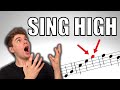How to sing high notes with 6 simple exercises