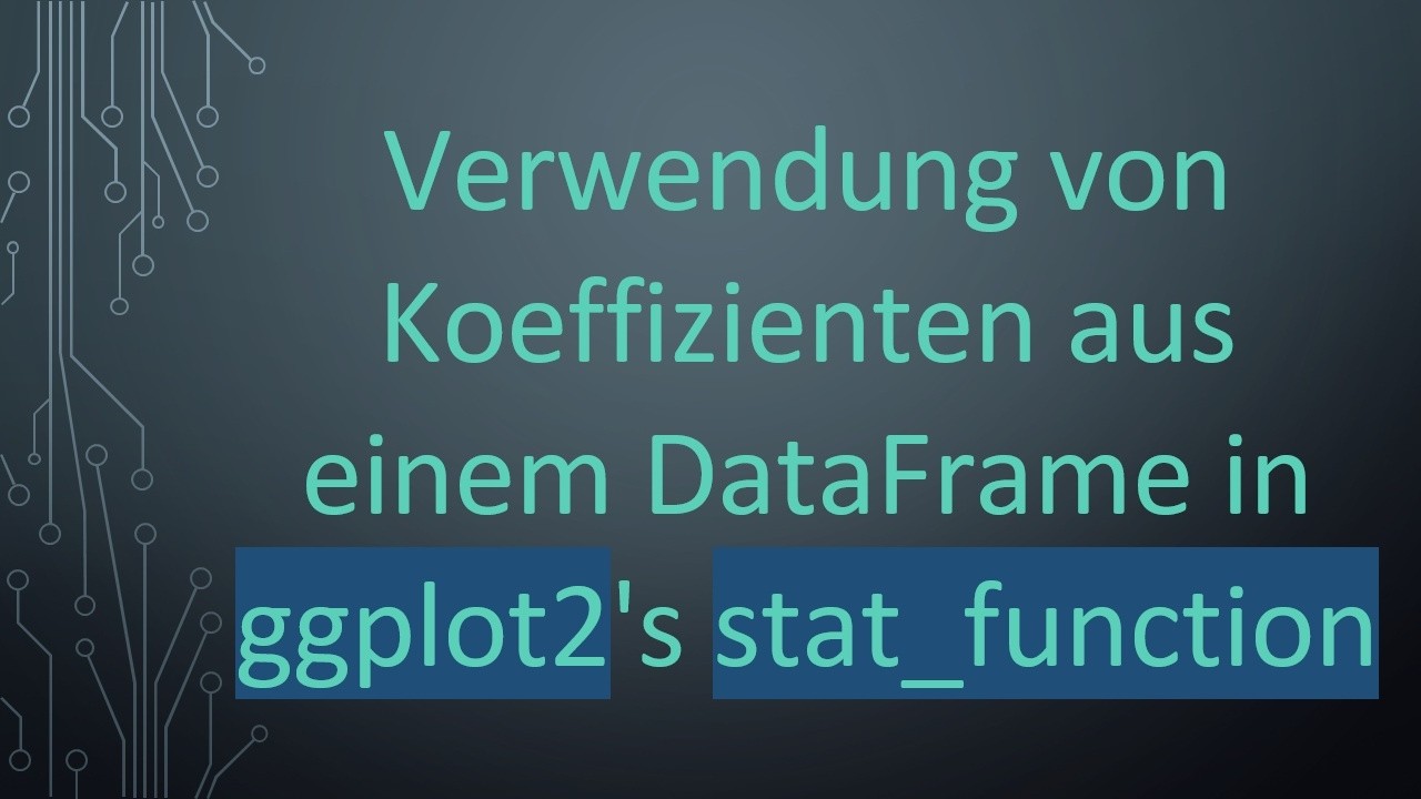 Verwendung von Koeffizienten aus einem DataFrame in ggplot2's stat_function