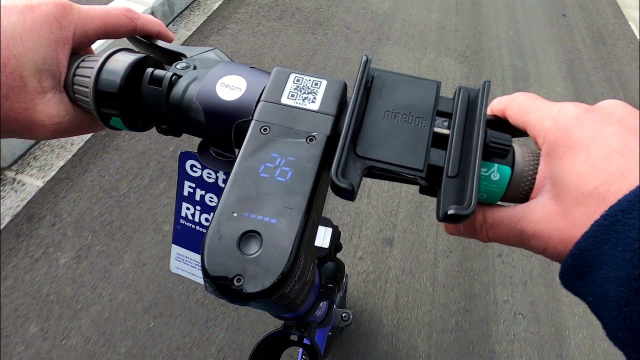 [NZ] Beam Scooter Wellington CBD 7km to FreeCamp Evans Bay Marina