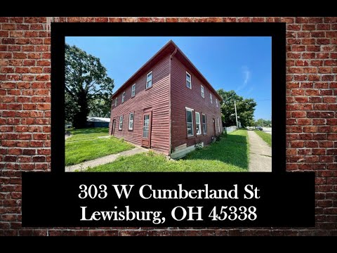303 W Cumberland St, Lewisburg, OH home video tour