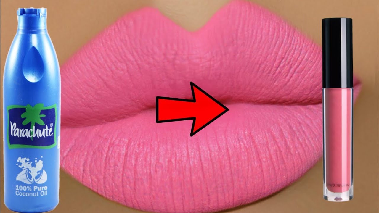 COCONUT OILऔर पुरानी लिप्स्टिक से बनाये नयी MATTE LIQUID LIPSTICK