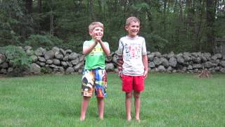 Jack and Max's Ice Bucket Challenge