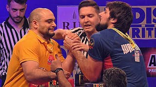 Vitalii Laletin Vs Ion Oncescu Arm Wrestling 2016