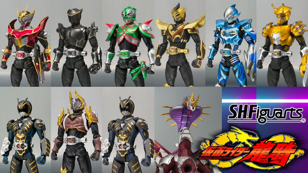 平成2002-2[Kamen Rider Ryuki] S.H.Figuarts #002 - YouTube