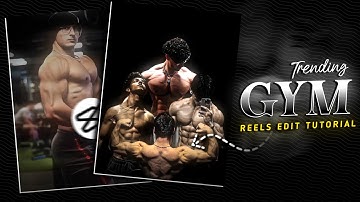 Instagram Trending GYM Reels Editing | GYM reels Editing In Capcut | Capcut Tutorial
