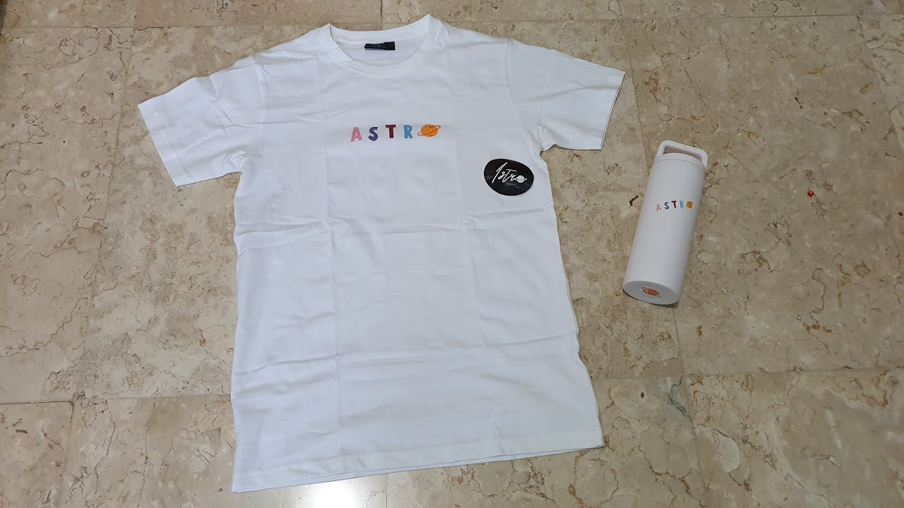 Astro Stuffs T-Shirt and Tumbler Unboxing | Bright Vachirawit
