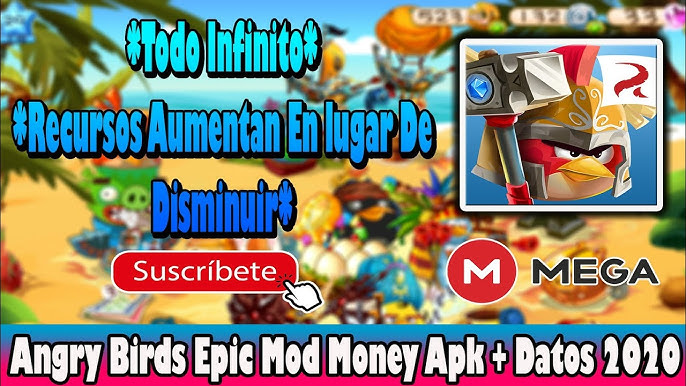 ANGRY BIRDS EPIC MOD APK v3.0.27463.4821 (UNLIMITED MONEY