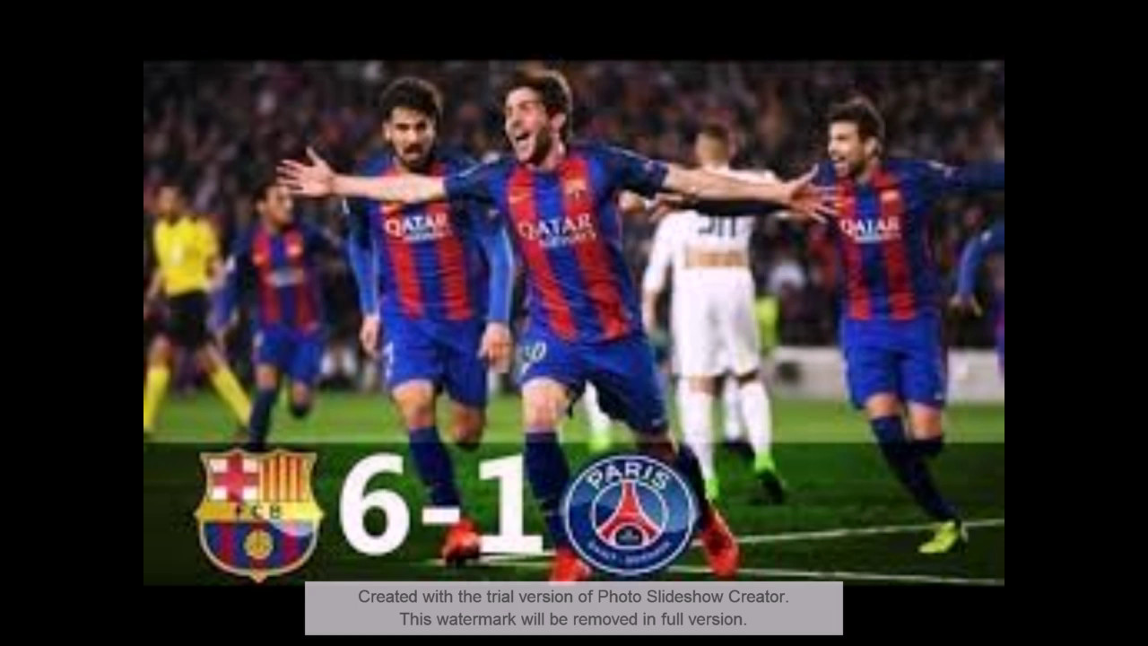 uefa champions song barca i love forca barca