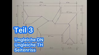 Teil 3: Dachausmittlung inkl. Profil | Ungleiche DN und TH | Michael Levardi screenshot 4