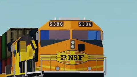 BNSF Intermodal at RS