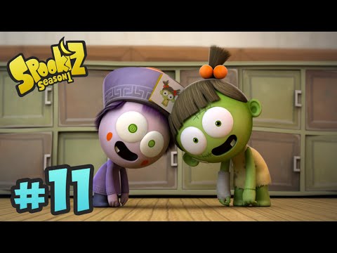 Spookiz | 111 - Kong Kong's Amulet (Season 1 - Episode 11) | Videos For Kids 스푸키즈