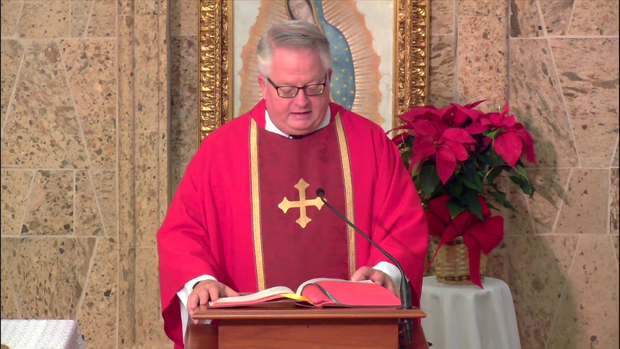 Daily Mass 12-26-2020: Feast of Saint Stephen, first martyr - YouTube