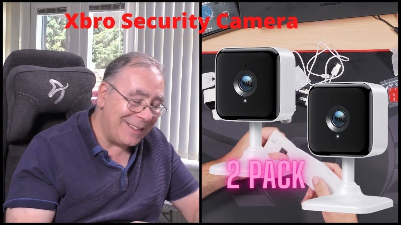 Xbro Security Camera 2 Pack Unboxing and setup YouTube