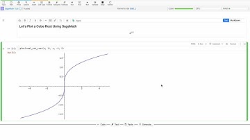 How to Plot Cube Roots Using SageMath in Jupyter with CoCalc