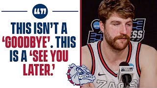 Drew Timme Reflects on Time At Gonzaga With Team [Full Press Conference] | CBS Sports