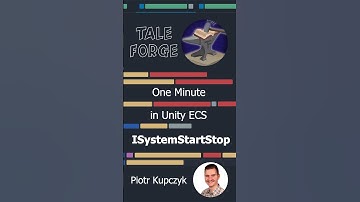 One Minute in Unity - ECS - ISystemStartStop #ecs #tutorials #unity #gamedev
