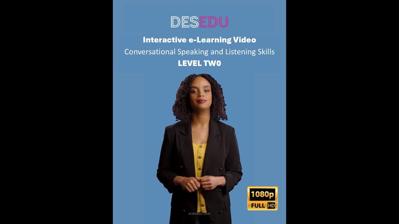 DESEDU - Interactive English Learning | MODULE 1 - LEVEL 2 | Reintroducing  yourself | HD Quality