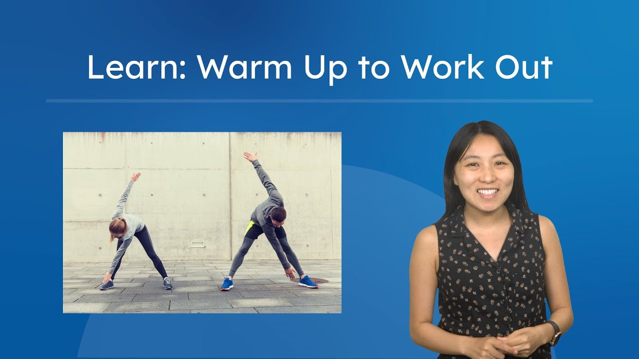 Learn: Warm Up to Work Out - Importance of Warming Up - YouTube