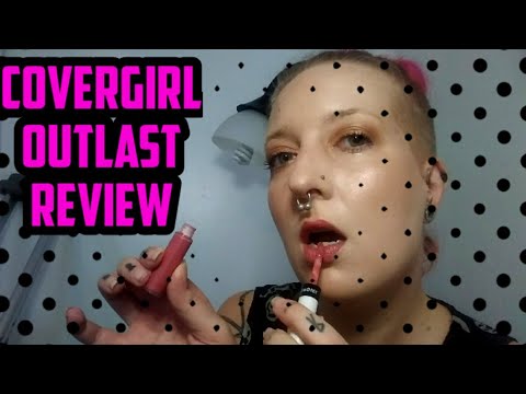 Video: Covergirl 550 Blushed Mauve Outlast cjelodnevni pregled boja za usne