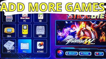 How to add more games to Game Stick Lite 4K