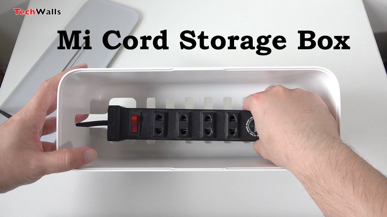 Xiaomi Mi Cord Storage Box Review YouTube