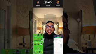 OSASUNA VS BARCELONA FANTASY FOOTBALL COMPETITION #laliga #barca #fcb