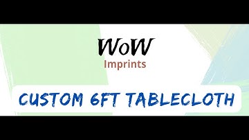 Logo Tablecloth, Custom 6ft Tablecloths,  Custom Printed Tablecloths, Promotional Table Covers.