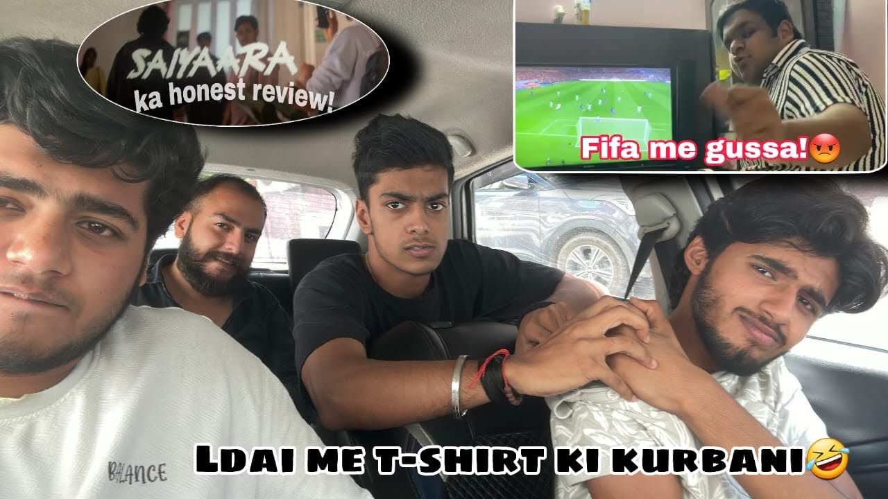 Invoice Ka Ulta Matlab| PS5 FIFA, T-Shirt Fatti & Saiyara Honest Review 🎬 | Daily Diary of Faridabad