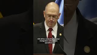 Tom Homan orders drawdown of 700 officers