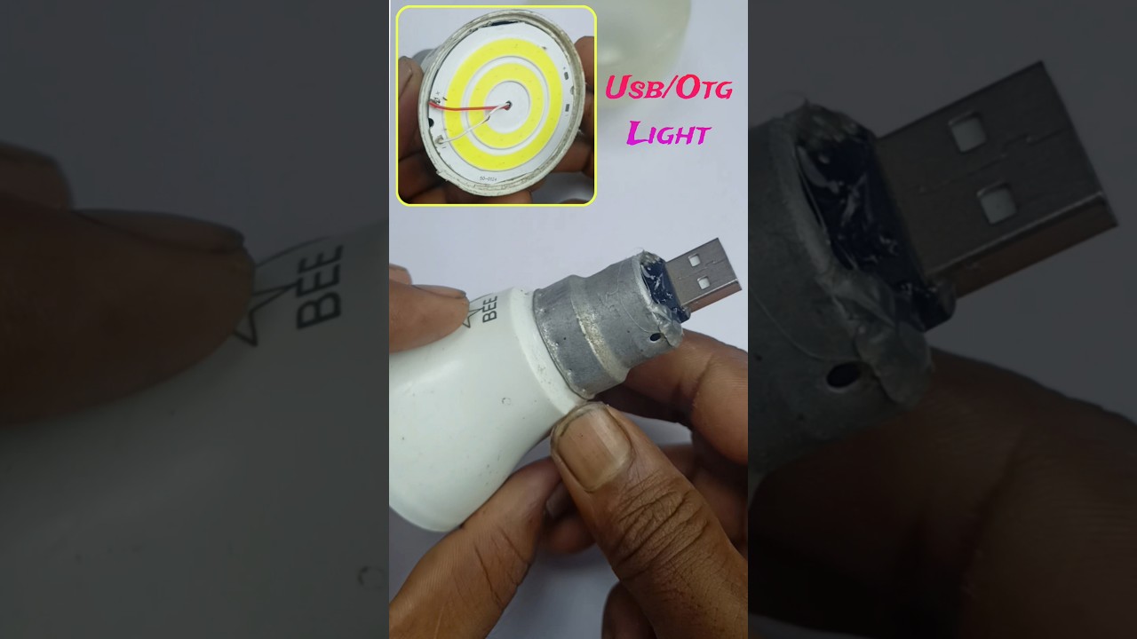 How To Make A Micro USB Light • Making A OTG Light 