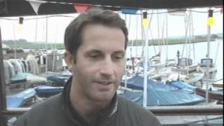 Ben Ainslie at Christchurch Sailing Club - Finn Nationals