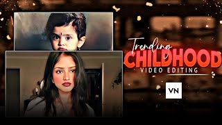 Childhood To Young Reels Video Editing | Baby Face Reel Editing | Trending Instagram Reels Editing screenshot 2