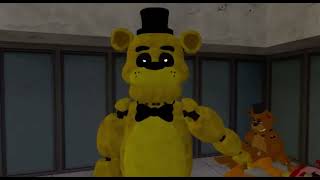 Bonnie burns golden Freddy,s  house down…