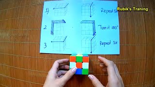 how to solve a 3x3 rubik's cube easy - Rubik's Training screenshot 5