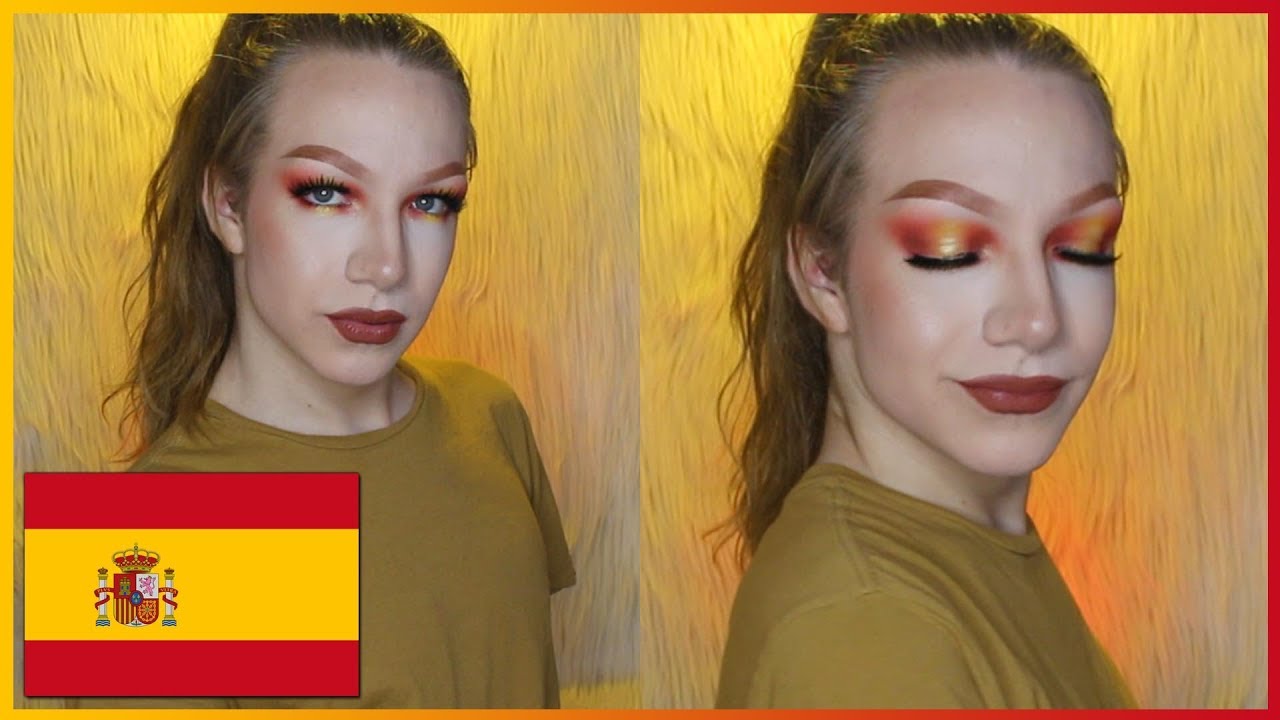 SPAIN Inspired Drag Makeup Tutorial 🇪🇸 YouTube