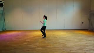 Down On Your Uppers Line Dance Teach & Dance