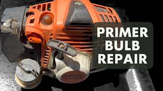How to Replace the Primer Bulb on a Stihl KM 94 R