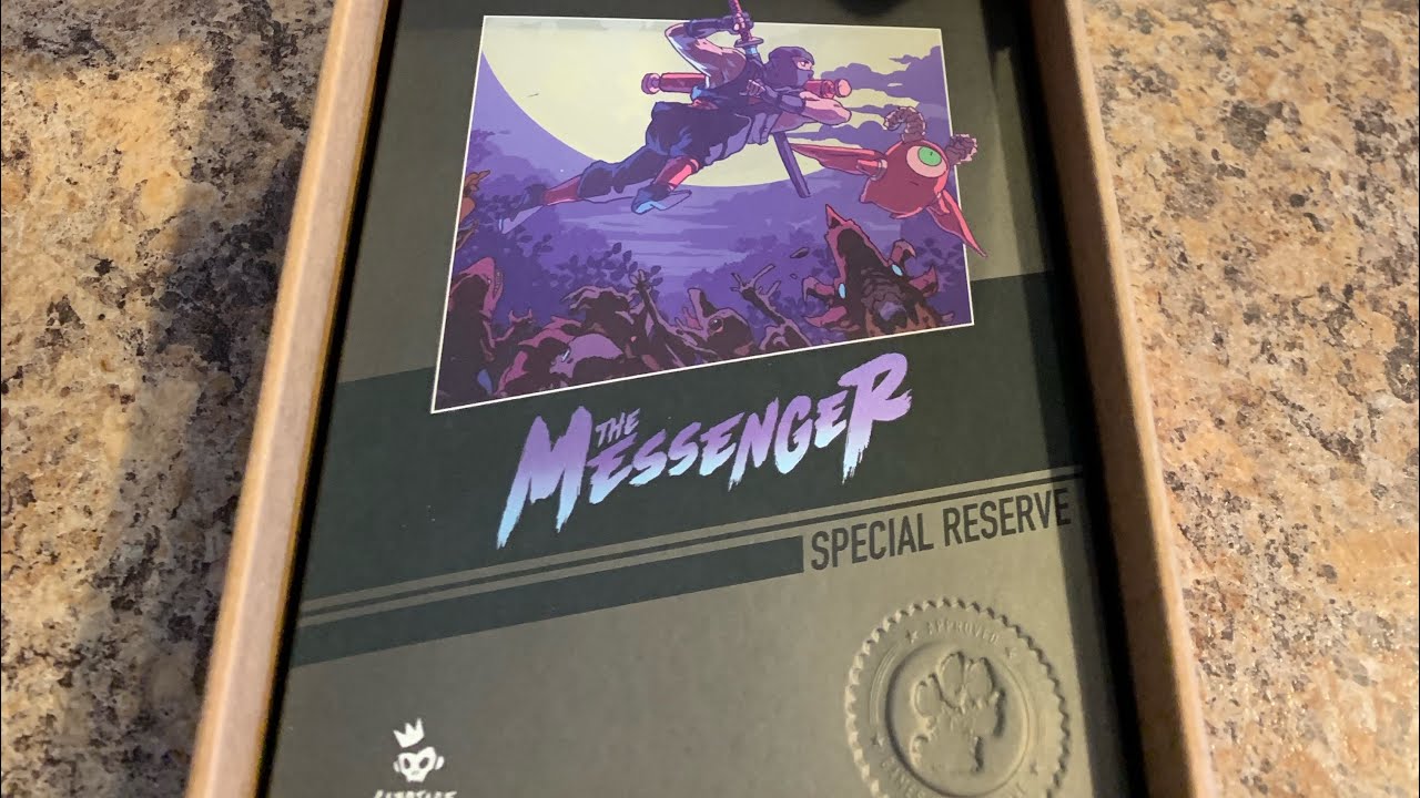 The Messenger Special Reserve Games Unboxing - YouTube
